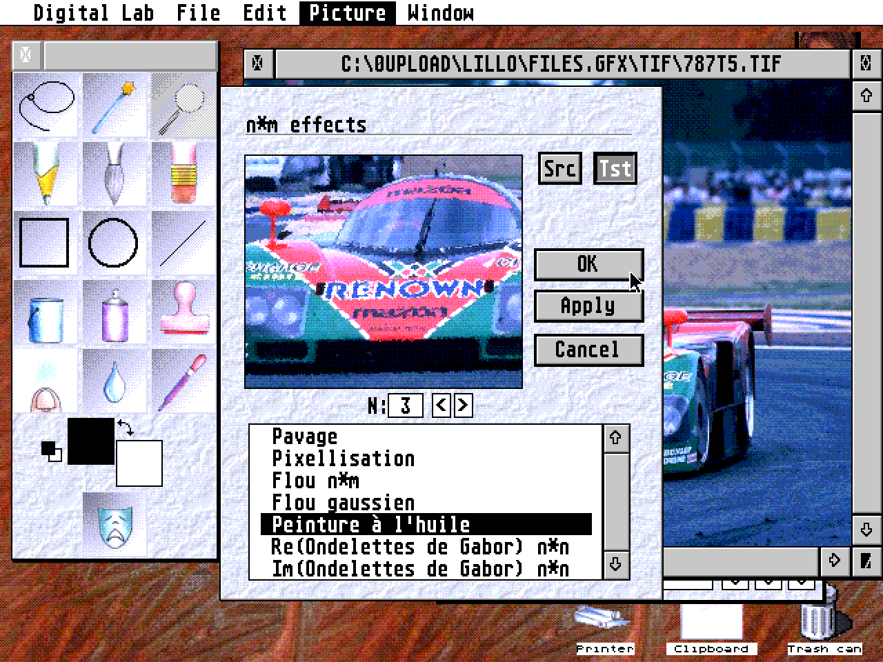Digital Lab atari screenshot